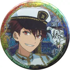 【中古】バッジ・ピンズ(キャラクター) 守沢千秋 「あんさんぶるスターズ! カプセル缶バッジコレクション-1st LIVE-」