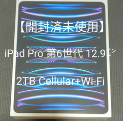 【未使用品】iPad Pro 12.9インチ 第6世代 Wi-Fi ＋ Cellular 2TB M2