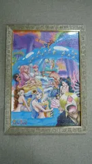 1617　ワンピースジグソーパズル完成品(人魚の入り江)【中古】