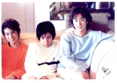 嵐 00年 カレンダー撮影ハワイ 松本潤/二宮和也/櫻井翔 公式写真 *1枚