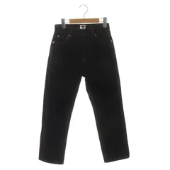 クリスチャンディオール Christian Dior DIOR8 ストレート クロップドジーンズ デニムパンツ ボタンフライ I36 黒 ブラック 242P03A3374 /DF ■OSのサムネイル