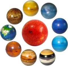 Hyack 太陽系 模型 惑星 宇宙 おもちゃ 科学玩具 子供 小さな惑星 弾性ボール 学習玩具