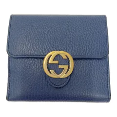 2024年最新】グッチ Gucci 財布 二つ折り財布 インターロッキングG