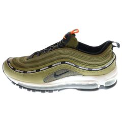 NIKE (ナイキ) ×UNDEFEATED AIR MAX 97 OLIVE アンディフィーテッド エアマックス 97 ローカットスニーカー カーキ US8.5/26.5cm DC4830-300
