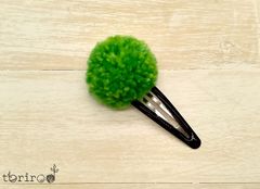 ポンポンクリップ　ハンドメイド