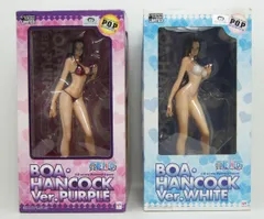 POP ワンピース フィギュア  ボア・ハンコック 水着 ver ホワイト パープル