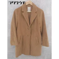 ■ Kastane カスタネ 長袖 チェスターコート サイズF ブラウン系 レディース 【中古】 【1002802518096】のサムネイル