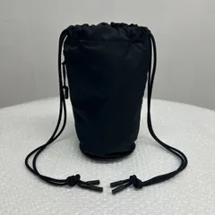 sacai Zantan Makeup Pouch ロゴ入りポーチ 黒