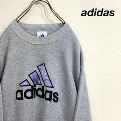 激レア】90s アディダス エキップメント ハーフジップ スウェット 刺繍