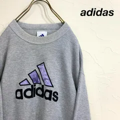90s adidas ビッグ刺繍 パフォーマンスロゴ スウェット