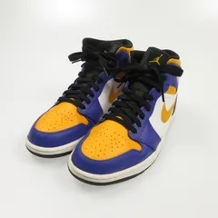 【姫路東店】 中古 NIKE | ナイキ スニーカー AIR JORDAN 1 MID LAKERS DQ8426-517 2022A/W マルチカラー 27cm 【126】