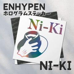 ホログラムステッカー／ENHYPEN ニキ08（マイケルジャクソン手袋）送料無料