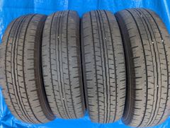 (6002) 195/80R15 107/105NL LT ENASAVE ダンロップ　2023年製　4本セット 中古品【北海道・沖縄は別途　法人宛で送料無料！一般・個人のお客様も大歓迎！(説明欄参照)