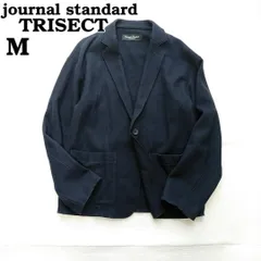 【秋冬/大人の抜け感】Journal Standard TRISECT ジャーナルスタンダード トライセクト アンコンジャケット M 紺 メンズ/日本製/ウール　カーディガン