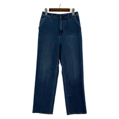 Du Jour デュ ジュール ユーズド加工 ハイウエストデニムパンツ size表記なし/ブルー