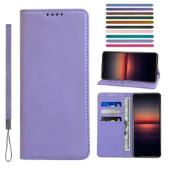 【迅速発送】Xperia 5 II ケース 手帳型 高質PUレザー ソニー Xperia 5 II カバー SO-52A ケース SOG02 ケース エクスペリア5 II カバー 耐衝撃 皮革 内蔵マグネット開閉式 ベルトなし スマホケース おしゃれ カードポ