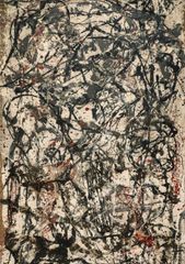 ジャクソン・ポロック　A3(297㎜×420㎜）アートポスター 日本製 絵画 インテリア 壁紙1