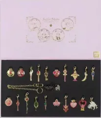 【中古】その他雑貨(キャラクター) フルムーンセット ピンズ＆チャーム 「美少女戦士セーラームーン」 プレミアムバンダイ限定