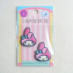 ワッペン アイロン ブランド アップリケ サンリオ マイメロディ SCW480-SCW48 ガチャガチャ レトロ