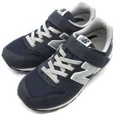 ニューバランス NEW BALANCE スニーカー ジュニア シューズ ベルクロ ネイビー 22cm YV996CNV 子供靴