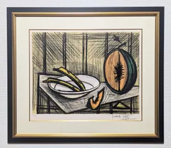 ビュッフェ【静物】 リトグラフ ベルナール・ビュッフェ「静物」リトグラフ :: 絵画買取・販売