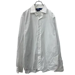 POLO RALPH LAUREN 長袖 無地シャツ 42 ホワイト ポロラルフローレン ボタン リージェントフィット ホワイトシャツ 春物 a710-5412のサムネイル