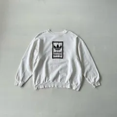 80s アディダス　スウェット　刺繍　トレフォイル　万国旗タグ　adidas T1216 B6
