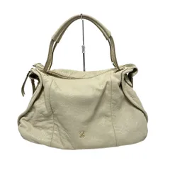 SAZABY(サザビー) ハンドバッグ - アイボリー レザー