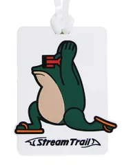 Stream Trail(ストリームトレイル) ネームタグ デイブ ヨガ ブルーのサムネイル