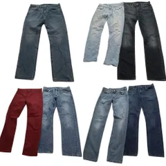 古着卸 まとめ売り リーバイス 品番MIX デニム パンツ 7枚セット (メンズ 30 /31 /32 ) 508 514 513 502 504 中古 古着 NC1313