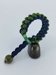 【Φ40.0mm LLサイズ】自転車用ベル(熊鈴)トレンディベル【グリーンバイカラー×ネイビー】No.182
