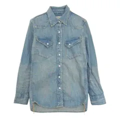 レミレリーフ USED加工 ウエスタン デニム シャツ【美品】【中古】のサムネイル