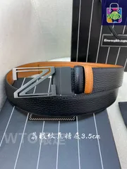 【今日WTO】Ermenegildo Zegna メンズスリムカットベルト-1-XAP87