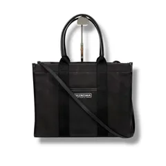 バレンシアガ　BALENCIAGA 2WAY トートバッグ　ハードウェア　ブラック　黒　ショルダーバッグ
