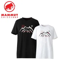 マムート MAMMUT メンズ QD ヤツガタケ プリント Tシャツ アジアンフィット 1017-07290 半袖 Tシャツ 吸汗速乾 八ヶ岳 山開き アウトドア 登山 キャンプのサムネイル