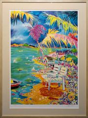 真作 ジェニファー・マークス作 希少名作 状態A シルクスクリーン版画