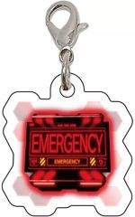 [중고] 열쇠 고리 EMERGENCY (레드) [파칭코 신 에반게리온 아크릴 매력 컬렉션 보류]