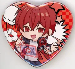 【中古】バッジ・ピンズ となりの坂田。(SD/ヘッドホン) ハート缶バッジ 「浦島坂田船～歌ってみた祭り!～」 ハート缶バッジくじ景品