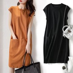 ワンピース シャツワンピース tシャツワンピース 夏 50代 40代 30代 レディース 女性用 おすすめ おしゃれ xzxiaoyun438
