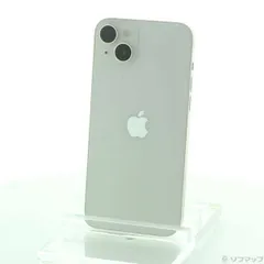 〔中古品〕 iPhone14 Plus 256GB スターライト MQ4L3J／A SIMフリー【305】