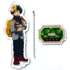 【中古】キーホルダー・マスコット(キャラクター) 緑谷出久 スタンド付きビッグアクリルキーホルダー 駄菓子ver. 「セガコラボカフェ 僕のヒーローアカデミア」