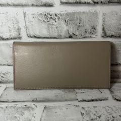 ✨新品✨ ビジネスレザーファクトリー 長財布 ベージュ 大容量 薄型 本革✨