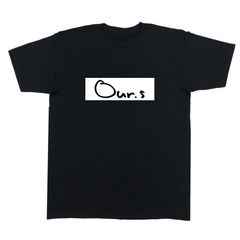 メンズ レディース カットソー 半袖Tシャツ トップス ロゴT オリジナル S/S TEE ブラック 黒 OTS0013