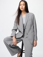 ［新品］［最安］ 感動ジャケットリラックスフィット 新品 未使用 新作 美品  全サイズ UNIQLO ユニクロ MUJI 無印良品 UNIQLO C ユニクロシー UNIQLO U ユニクロユー GU ジーユー ［送料無料］［匿名配送］