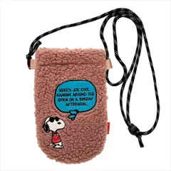 ☆ PINK ☆ ROOTOTE8346　IP.ヘ゛ヒ゛ールー.ホ゛アPeanuts8T ルートート スヌーピー 8346 ROOTOTE ミニショルダーバッグ ショルダーバック レディース 大人 かわいい おしゃれ ボア 可愛い 軽量 軽い もこもこ 刺繍