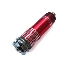 新品 ZooooM 12V 車 用 空気 清浄 器 内装 タバコ ペット シガー ソケット 車載 用 PM2.5 花粉 煙 悪臭 車中泊 インテリア カー 用品 車内 マイナス イオン 発生 自動車 カンタン 簡単 便利 煙草 （レッド） ZM-SIGAJO-