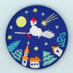 【中古】バッジ・ピンズ キキ(魔女の宅急便) 「スタジオジブリ ジブリがいっぱい 刺繍ブローチコレクション」 どんぐり共和国限定