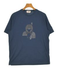 HERMESエルメス Tシャツ ネイビー 馬プリント使用3回の美品！ - メルカリ