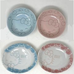 【新品】ハローキティ　スープボウル　カレー&パスタ皿　ペア2セット　サンリオ