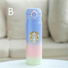 【STARBUCKS】スターバックス 水筒 魔法瓶 ステンレスボトル 水筒 500ml 保冷 保温 魔法瓶 軽量構造 直飲み